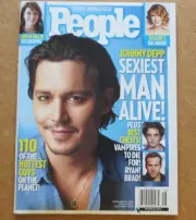 People Magazine Johnny Depp - Matt Bomer - Chris Daughtry - GLEE Cory Monteith