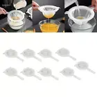 Reusable Nylon Fine Mesh Strainer with Handle Food Strainers Mesh Colander for