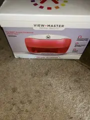 MATTEL VIEW MASTER Virtual Reality Deluxe VR Viewer 2016 Red & White Sealed NEW
