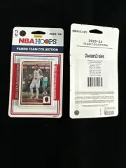 CLEVELAND CAVALIERS 2023-24 PANINI HOOPS Unopened Team Basketball Card Set