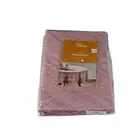 Textured Cloth 70” Round Tablecloth In Haute Red by Our Table, Seats 4-6