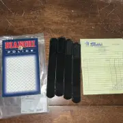 Bianchi Model 6406 Belt Keepers 4-Pack, Black New