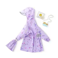在飛比找Yahoo!奇摩拍賣優惠-兒童雨衣 Kuromi庫洛米 紫色雨衣 女童雨衣 奧特曼 男