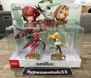 Super Smash Bros. Series Pyra and Mythra amiibo 2-Pack NEW. IN HAND