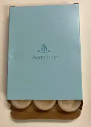 NIB Party Lite Tea Light 12 Candles "YUZU & LIME"