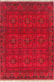 Khan Mohammadi Hand Knotted Wool Rug 196x153cm by Cyrus Rugs