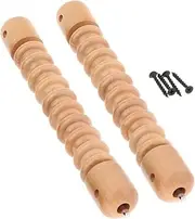 yuksok Shuffleboard Scorer Abacus Bead Score System Snooker Billiard Score Board Wood Shuffleboard Score Keeper for Tabletop Games