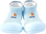 [Attipas] Baby Socks Shoes for Baby Toddler First Walking Shoes for Infant Non Slip Strong Machine Washable Comfortable Breathable Soft Rubber Sole Fast-Drying Big Toe SOFE | Korea Made