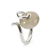 Grey Moonstone Elegant Fantasy Ring