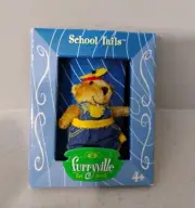 Vintage 2004 NIB Furryville School Tails Miniature Bear Plush