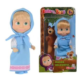 瑞華行瑪莎和熊人偶公仔 瑪莎與熊 毛毛熊兒童過家家玩具玩偶 UTZK