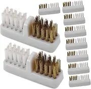 MUSISALY Multifunctional Paint Cleaner Nail Dust Brushes Nail Drill Cleaning Brush Nail Duster Collect