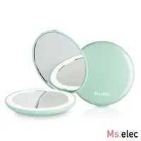 在飛比找屈臣氏網路商店優惠-MSELEC Ms.elec米嬉樂 LED迷你補光化妝鏡-薄