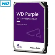 WD Purple 8TB HDD Surveillance Hard Disk Drive Western Digital 5400RPM 3.5" SATA