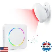 Wireless Motion Sensor Alarm Indoor -Door Chime for Business, Store Welcome B