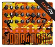 Akai Midi Mix Skin | Camo Orange | Protective Decal | StyleFlip Skins