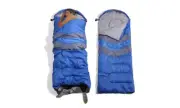 Micro Compact Thermal Sleeping Bag Single Camping Hiking Winter Warm Bags Blue
