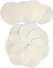 Mikinona 10pcs 3 Reusable Bamboo Fiber Makeup Remover Pads Gentle Face Wipes for All Skin Types Cleansing Mats for Makeup Removal