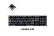 Keychron K5 SE Low-Profile Bluetooth Hot-Swappable RGB Backlit Mechanical Keyboard Optical Brown Switch Mac Windows K5SE-E3 [KBKCK5SEE3BROWN]