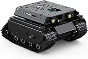 Waveshare Open-Source Off-Road Tracked AI Robot, Compatible with Raspberry Pi 5, Dual Controllers, Computer Vision, PI5-4GB Included