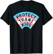 [X.Style] Protect Trans Youth Support Trans Kids LGBT Pride ds998 T-Shirt (3XL) Black