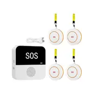 Wireless Wifi Elderly Caregiver Pager Sos Call Button Emergency Sos Alert System For Seniors Patien As Shown