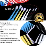 USA micro applicator micro brush Regular fine ultrafine dental beauty