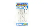 Gamakatsu Treble Hook Treble 13 Size 6 (0494)