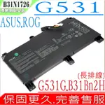 ASUS 電池 華碩 B31N1726 ROG STRIX G531,G531GD G531GT,G531GU,G531GV G531GW,B31BN2H