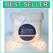 Ultimate Pearled Candle Bulk Pack - 9lb Refillable Sand & 100 Wicks Included