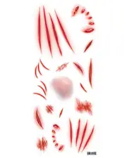 Mauled FX Temporary Tattoos