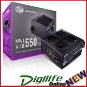 Cooler Master MWE White 230V 550W 80 Plus V2 Power Supply Non Modular