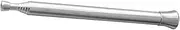 EXHUMKY 1Pc Portable Telescopic Blowtube for Outdoor Fire Section Survival Tool Easy to Carry Silver Finish for Camping and Fire Ignition