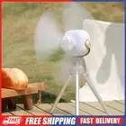 Tent Hanging Fan with LED Light Remote Control Cooling Ceiling Fan for Home Room