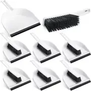 6 Pcs Mini Dustpan and Brush Set, Small Broom and Dustpan Set Small Cleaning ...