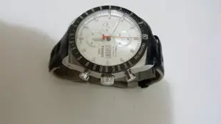 TISSOT PRS 516 三眼計時 機械錶 (黑帶) 45mm