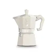 Bialetti Mocha Exclusive 3 Cup Cream Open Fire (Coffee Maker Espresso Maker