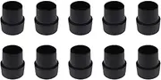 Trampoline Leg Pads Set, Jump Bed Pipe Covers, Black Anti Slip Rubber Prevent Moving Floor Mat Floor Protection Replacement
