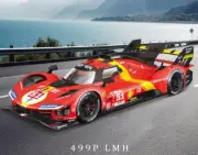 Bburago 1:24 499P LMH Le Mans #51 Racing Sports Model Diecast Metal Car