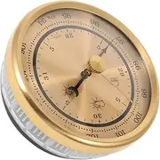 Air Pressure Gauge Dial Barometer Thermometer Replacement Barometer Oscity Barometer Moisture Meters Marine Wall Mounted Barometer Small Barometer Barometers Home Tool Metal