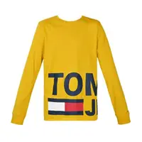 在飛比找momo購物網優惠-【Tommy Hilfiger】印花大LOGO圓領長袖T恤(