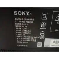 在飛比找蝦皮購物優惠-SONY KDL-46EX720  邏輯板