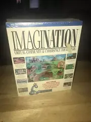 Imagination Virtual Community & Cyberspace Theme Park Factory Sealed FreeShip