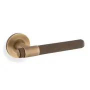 Alexander and Wilks Knurled Kingston Lever on Round Rose