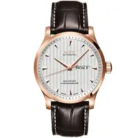 在飛比找PChome24h購物優惠-MIDO 美度 Multifort 先鋒系列經典機械腕錶-銀