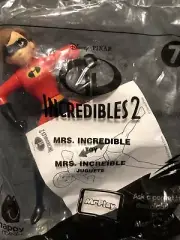 2018 Disney Incredibles II Happy Meal Toy Elasticycle Mrs Incredible #7 Sealed!