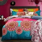 Bedding & Linen Single Size 2 Pieces Duvet Cover Decoration Ethnic Vintage