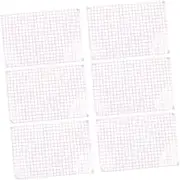 DIY Kit: 6pcs Adhesive Transfer Tape Pe Grid Positioning Tape Vinyl Sticker Decal Window Logo Cup Sticker Tape