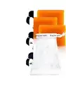 Kojie San Skin Lightening Kojic Acid Soap 3 Bars - 100g Each Bar - Free Soap Net