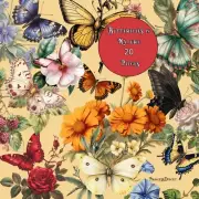 Butterflies In Nature Junk Journal Ephemera Die Cuts USA Seller, Scrapbook 20 Pc
